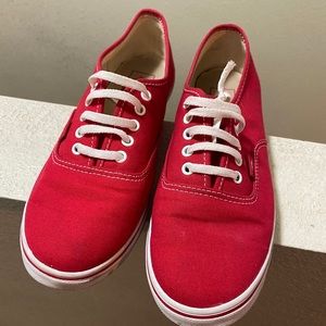 Red Vans